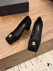 Colestore  Chanel Pumps Suede calfskin, black - 4