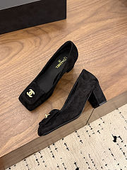 Colestore  Chanel Pumps Suede calfskin, black - 5