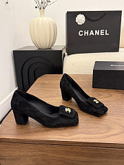 Colestore  Chanel Pumps Suede calfskin, black - 2