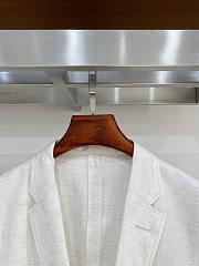 Colestore Loro Piana Blazer  Linen Tencel blend fabric Tender Wall - 6