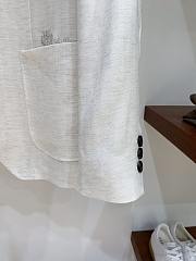 Colestore Loro Piana Blazer  Linen Tencel blend fabric Tender Wall - 5