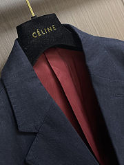 Colestore Brunello Cucinelli Blazer Twill Fabric in Navy Blue - 3