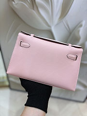 Colestore Hermes Horizon Kelly Pochette Mauve Pale Swift 22cm - 4
