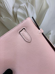 Colestore Hermes Horizon Kelly Pochette Mauve Pale Swift 22cm - 3