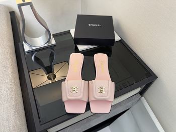 Colestore Chanel Mules Lambskin  Pink