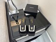 Colestore Chanel Mules Lambskin Black & White - 1