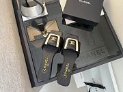 Colestore Chanel Mules Lambskin Black & White - 5