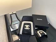 Colestore Chanel Mules Lambskin Black & White - 3