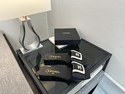 Colestore Chanel Mules Lambskin Black & White - 2