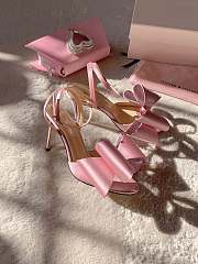 Colestore Mach & Mach bow-satin Sandals Pink  - 6