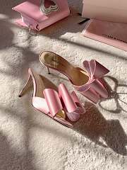 Colestore Mach & Mach bow-satin Sandals Pink  - 2