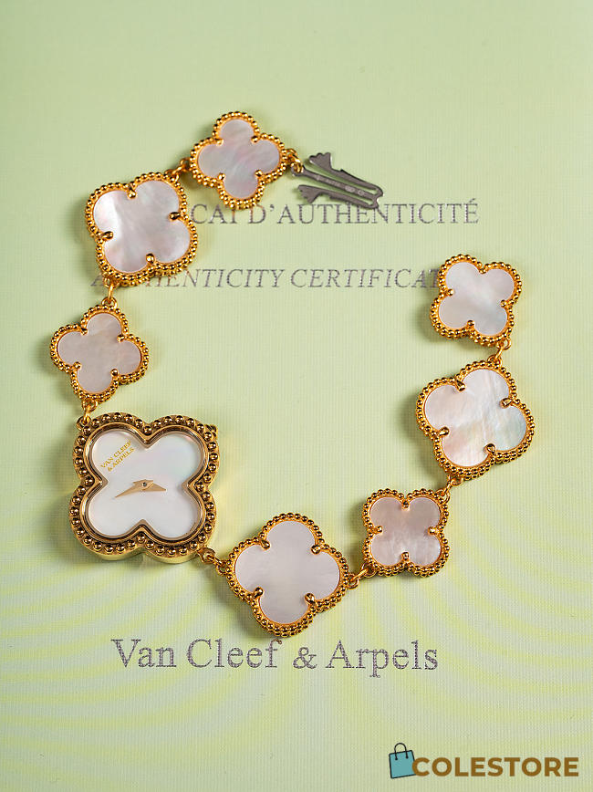 Colestore Van Cleef & Arpels Alhambra Small Model Watch - 1