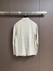 Colestore Brunello Cucinelli Blazer Twill Fabric in Beige - 6