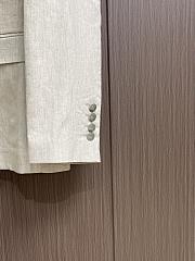 Colestore Brunello Cucinelli Blazer Twill Fabric in Beige - 4