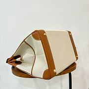 Colestore Hermes Birkin 40 HAC Cargo Gold Swift and Gold-Ecru Toile H Canvas Gold Hardware - 2
