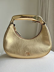 Colestore  Tom Ford  bianca dégradé-metallic leather shoulder bag 23x22x8cm - 6