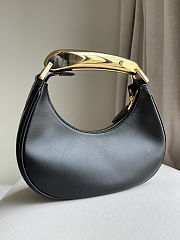 Colestore  Tom Ford Bianca Mini Hobo Bag in Black 23x22x8cm - 3