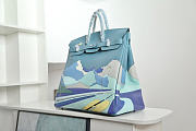 Colestore Hermes Endless Road HAC Birkin 50 Multicolor Togo and Swift Leather Palladium Hardware - 5