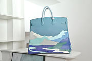 Colestore Hermes Endless Road HAC Birkin 50 Multicolor Togo and Swift Leather Palladium Hardware - 4