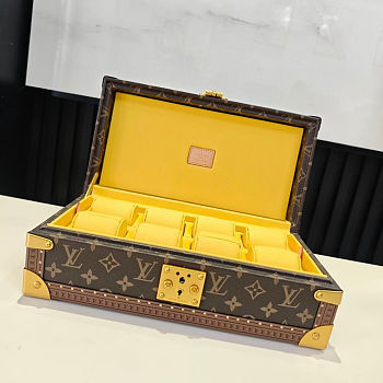 Colestore Louis Vuitton Coffret 8 Watch Case Sunflower 20.5 x 13.5 x 35cm