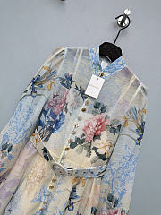 Colestore Zimmermann Rhythmic Floral Linen Minidress - 4