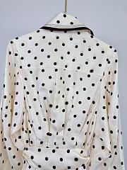 Colestore Zimmermann Dot Tuck Mini Dress Cream Dot - 6