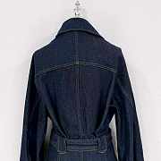 Colestore Zimmermann Runway Luna Denim Utility Mini Dress Harbour Blue - 4