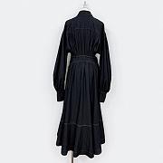 Colestore Zimmermann Denim Wrap Maxi Dress Night Sky - 6