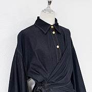 Colestore Zimmermann Denim Wrap Maxi Dress Night Sky - 3
