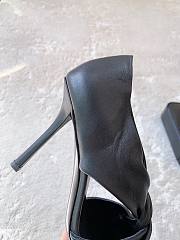 Colestore YSl Saint Laurent Malika Heeled Sandal in Black - 4