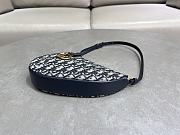 Colestore Dior Saddle Rodeo Pouch Blue Dior Oblique Jacquard  20 x 15 x 5 cm - 6