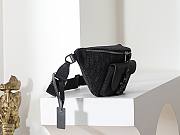 Colestore Dior Saddle Belt Bag Black Dior Oblique Jacquard and Black Grained Calfskin  39 x 17 x 10.5 cm - 5