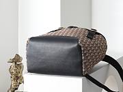 Colestore Dior Jett Backpack with Flap Brown Dior Oblique Jacquard 29 x 42 x 17cm - 6