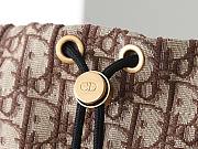 Colestore Dior Jett Backpack with Flap Brown Dior Oblique Jacquard 29 x 42 x 17cm - 2