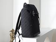Colestore Dior Jett Backpack with Flap Black Dior Oblique Jacquard 29 x 42 x 17cm - 3
