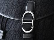Colestore Dior Jett Backpack with Flap Black Dior Oblique Jacquard 29 x 42 x 17cm - 2