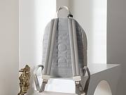 Colestore Dior Rider Backpack White Dior Oblique Jacquard 29.5 x 42.5 x 15 cm - 4