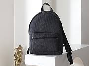 Colestore Dior Rider Backpack Black Dior Oblique Jacquard 29.5 x 42.5 x 15 cm - 1