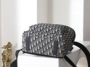 Colestore Dior Rider Backpack Beige and Black Dior Oblique Jacquard 29.5 x 42.5 x 15 cm - 4