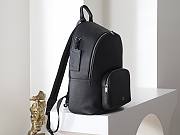 Colestore  Dior CD Icon Zipped Backpack Black Matte Grained Calfskin 31 x 40 x 19 cm - 6
