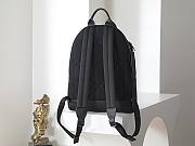 Colestore  Dior CD Icon Zipped Backpack Black Matte Grained Calfskin 31 x 40 x 19 cm - 5