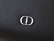 Colestore  Dior CD Icon Zipped Backpack Black Matte Grained Calfskin 31 x 40 x 19 cm - 2