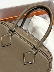 Colestore Hermes Plume Mini bag in Etoupe Swift calfskin  - 2