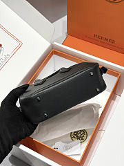 Colestore Hermes Plume Mini bag in Noir Swift calfskin  - 5