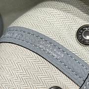 Colestore Hermes Neo Garden 23 bag in Gris Pantin H Viking canvas and Negonda calfskin 23x16x10cm - 2
