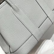 Colestore Hermes Neo Garden 23 bag in Grey H Viking canvas and Negonda calfskin 23x16x10cm - 2