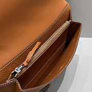	 Colestore Hermes Dogon Duo wallet in Orange Togo calfskin 20.1x12.5x0.4cm - 5