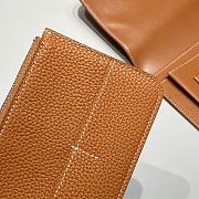 	 Colestore Hermes Dogon Duo wallet in Orange Togo calfskin 20.1x12.5x0.4cm - 3