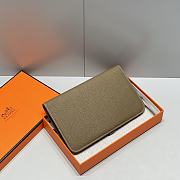 	 Colestore Hermes Dogon Duo wallet in Etoupe Togo calfskin 20.1x12.5x0.4cm - 5