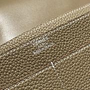 	 Colestore Hermes Dogon Duo wallet in Etoupe Togo calfskin 20.1x12.5x0.4cm - 2